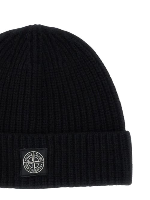Berretto di lana con logo STONE ISLAND | N100012S00B4V0029